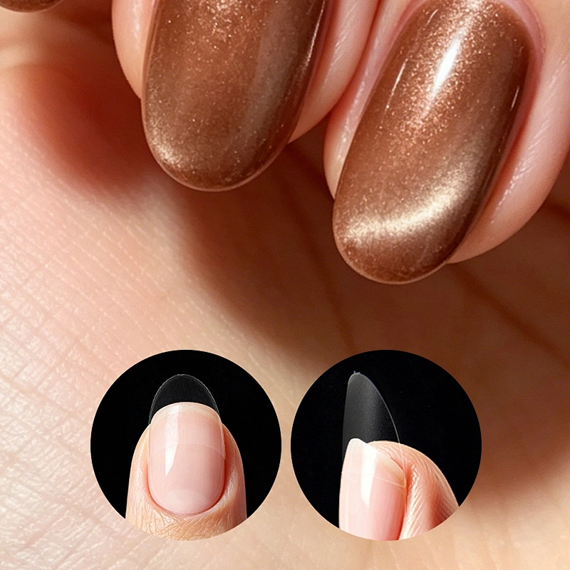 Short Half Coffin Nail Tips